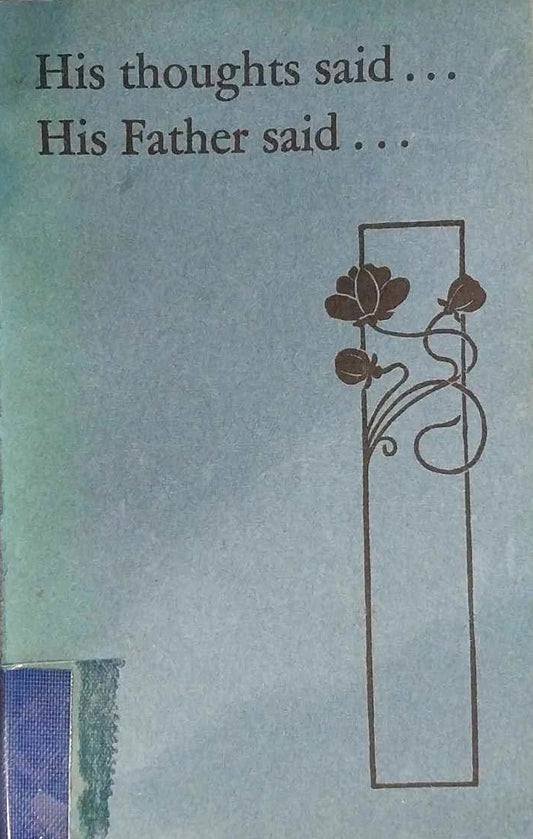 His Thoughts Said... His Father Said by Amy Carmichael image 0