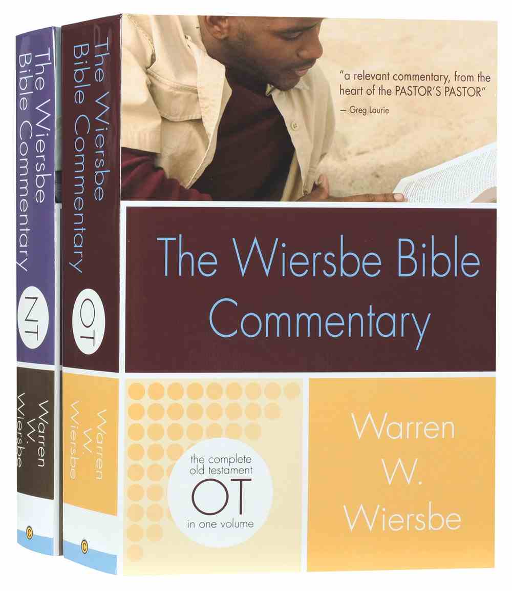 Wiersbe Bible Commentary 2 Vol Set