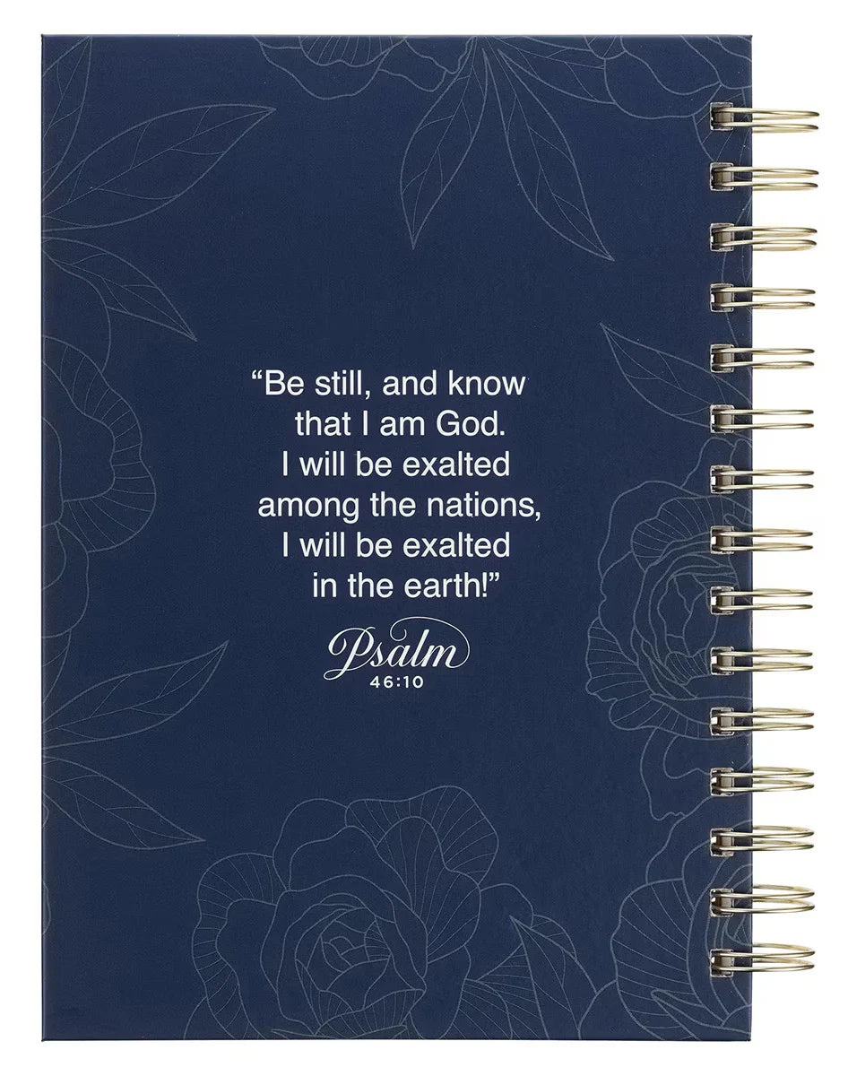 Be Still & Know A5 Spiral Bound Hardcover Journal