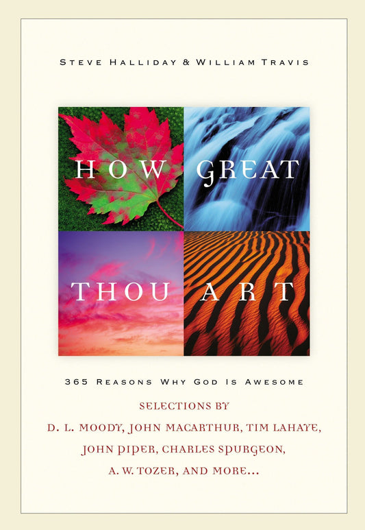 How Great Thou Art: 365 Reasons Why God Is Awesome image 0