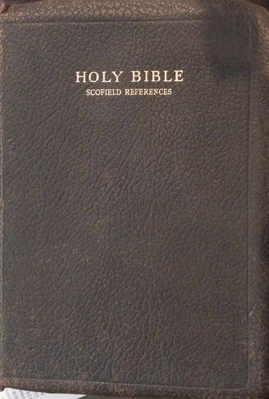 KJV Holy Bible, Scofield References, Leather image 0