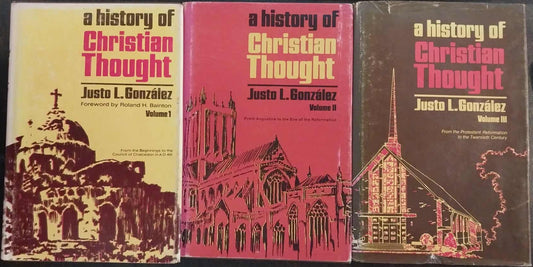 History Christian Thought 3 Volume Set by Justo L. Gonzalez image 0