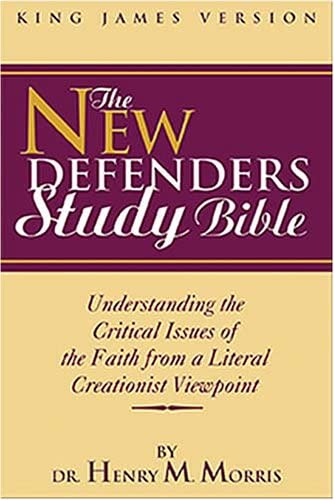KJV New Defender's Study Bible by Henry M. Morris image 0
