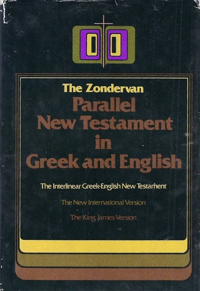 Zondervan Parallel New Testament in Greek and English NIV-KJV image 0
