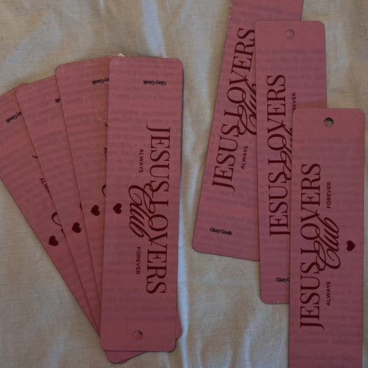 Jesus Lovers Club - Metal Bookmark