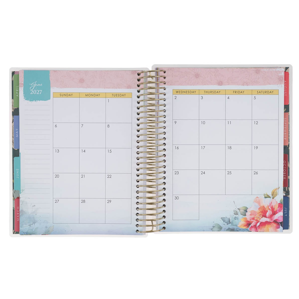 2027 18-Month Planner: Be Still & Know (starts August 2026)