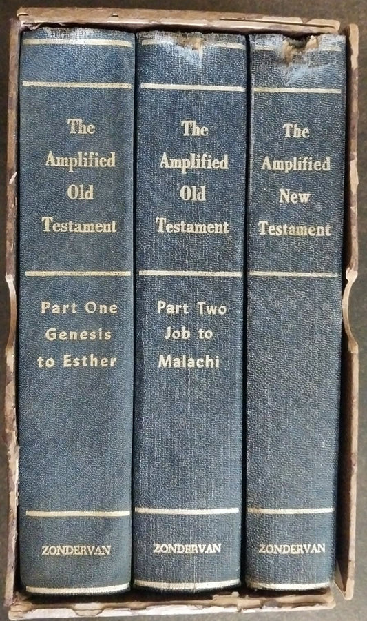Amplified Bible: Three Volume Set