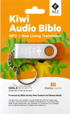 NLT Kiwi Audio Bible MP3 USB Stick