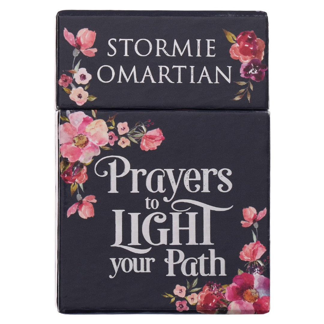 Box of Blessings: Prayers to Light Your Path by Stormie Omartian (50 Cards)