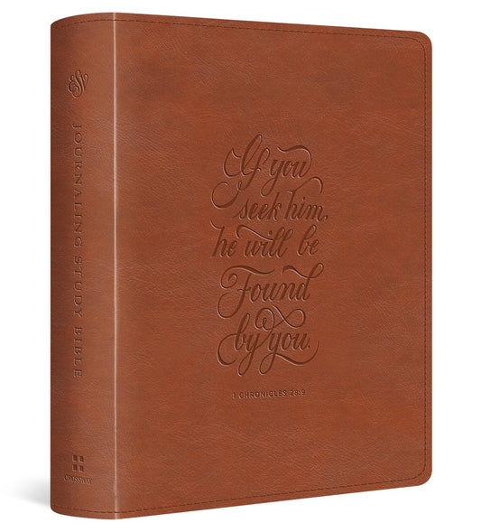 ESV Journaling Study Bible, TruTone Brown Softcover