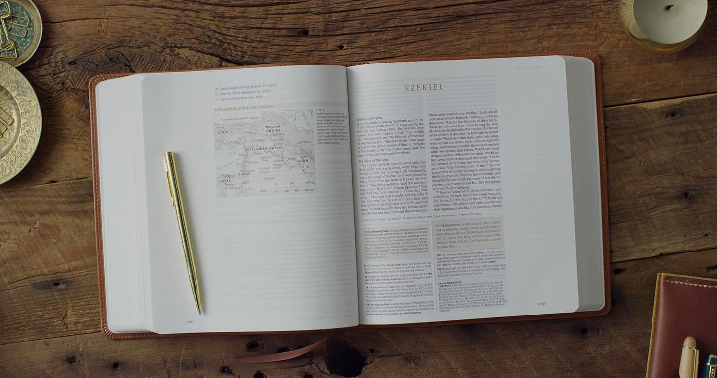 ESV Journaling Study Bible, TruTone Brown Softcover