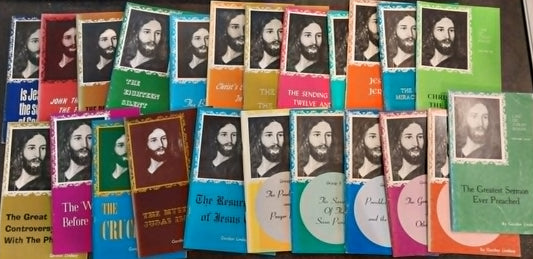 Life of Christ Series by Gordon Lindsay, 23-Volume Booklets Bundle