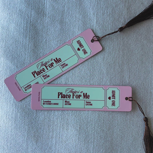 Place For Me - Metal Bookmark