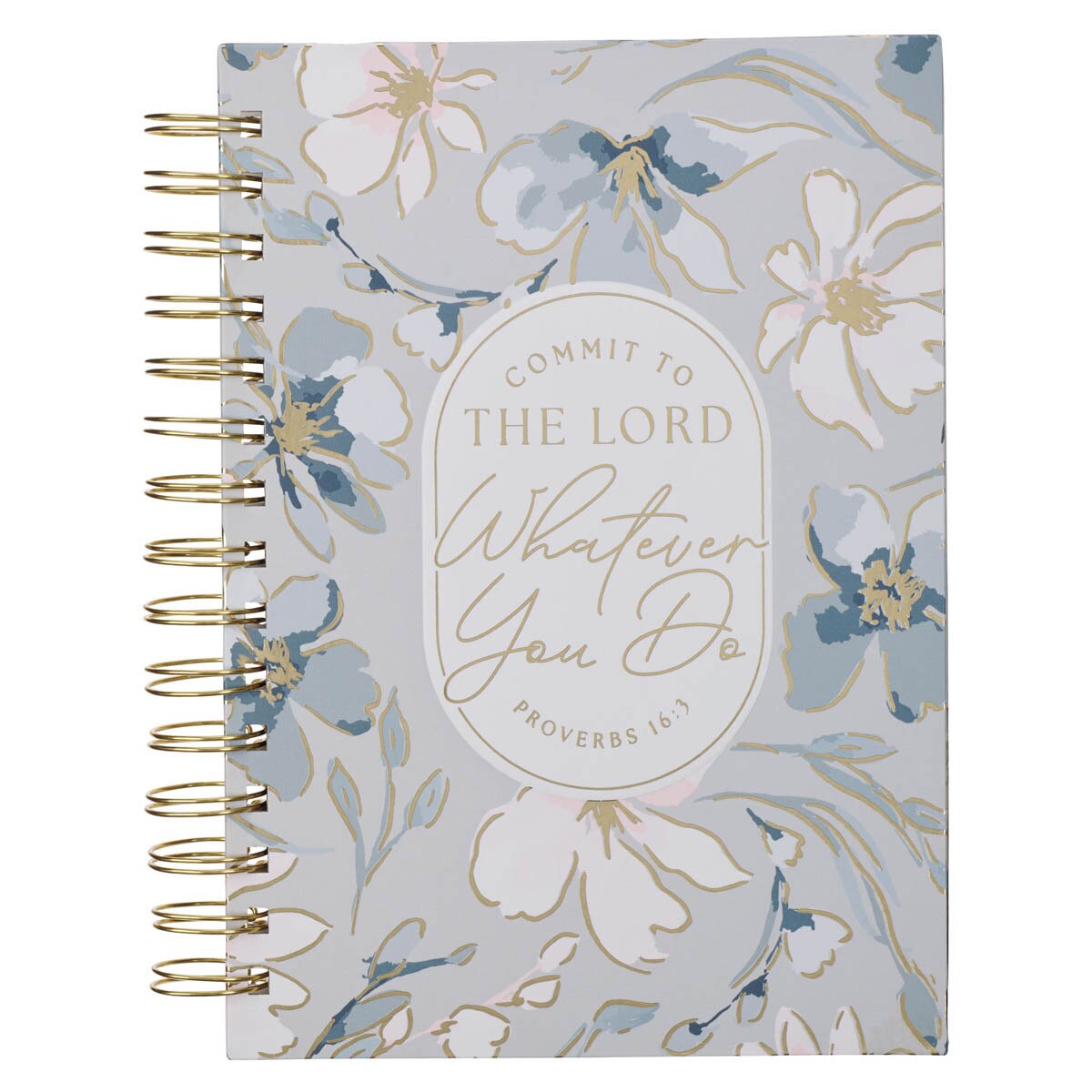 Journal: Commit to the Lord, Spiralbound