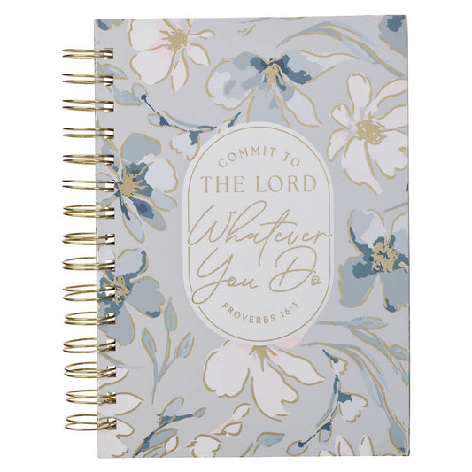 Journal: Commit to the Lord, Spiralbound