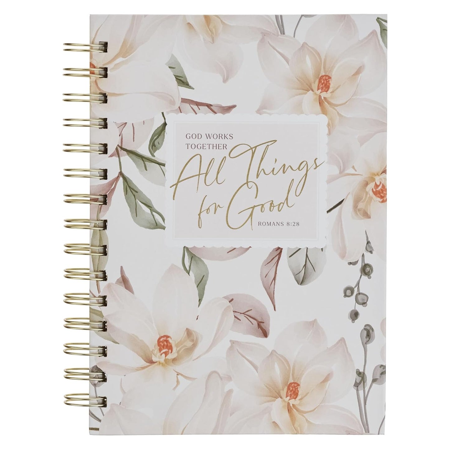 Journal: All Things For Good Romans 8:28, Spiralbound
