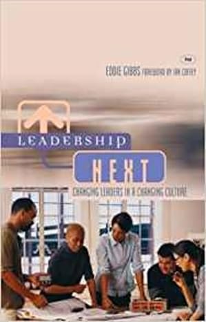 Leadership Next by Eddie Gibbs
