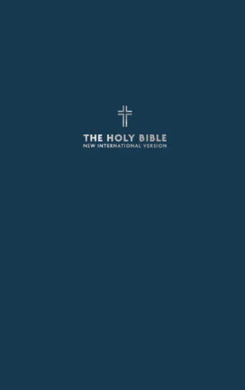 NIV Bible Standard Hard Cover, Navy Blue