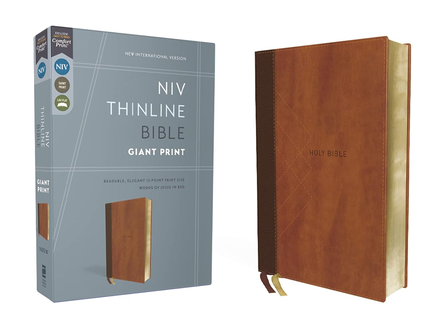 NIV Thinline Bible Red Letter Edition, Giant Print
