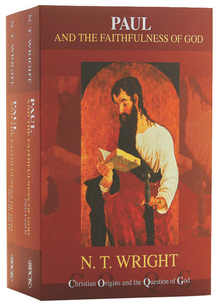 Paul and The Faithfulness of God by N.T. Wright 2-Volume Set
