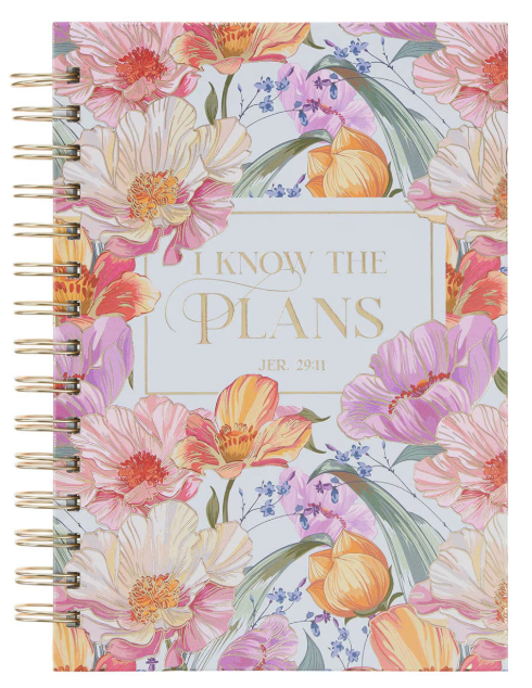Journal: I Know the Plans A5 Spiralbound