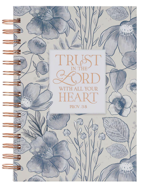 Journal: Trust in the Lord, A5 Spiralbound