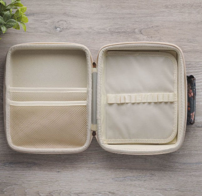 Be Still and Know Teal Two-fold Organiser Bible Case - Psalm 46:10
