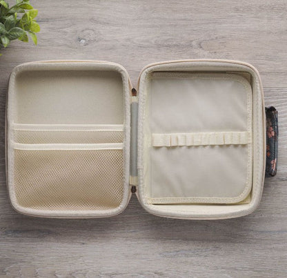 Be Still and Know Teal Two-fold Organiser Bible Case - Psalm 46:10