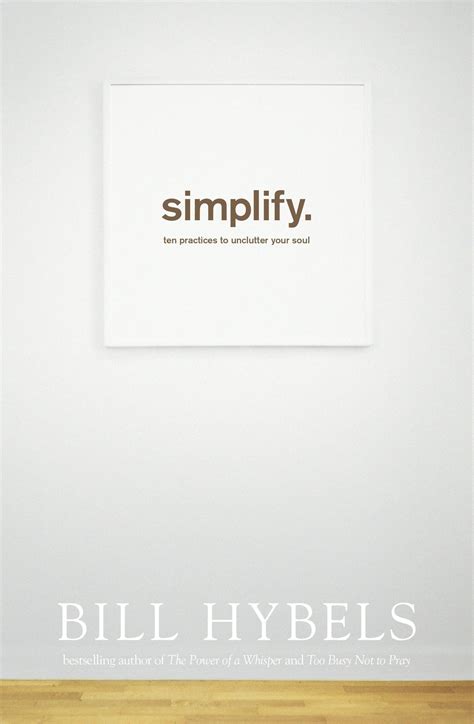 Simplify by Bill Hybels