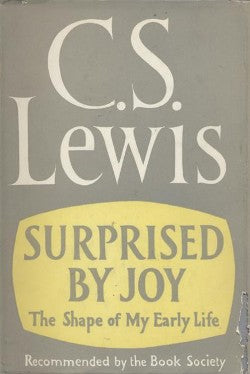 Surprised by Joy by C.S. Lewis, First Edition