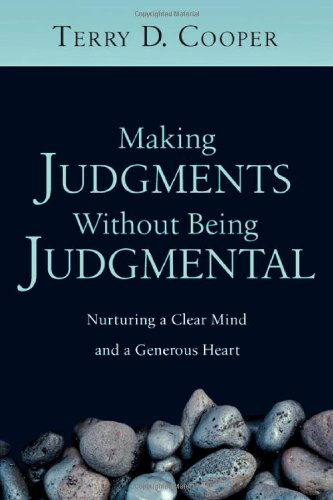 Making Judgements Without Being Judgemental by Terry D. Cooper image 0