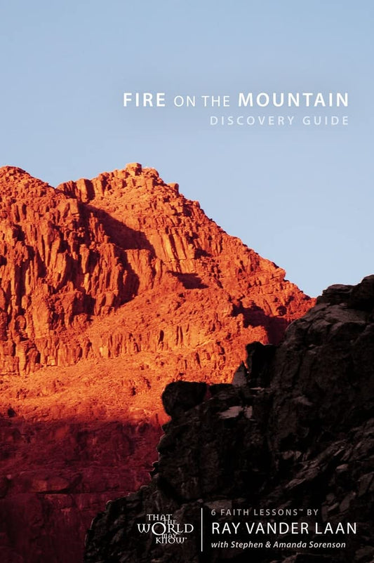 Fire on the Mountain Discovery Guide: 6 Faith Lessons by Ray Vander Laan image 0