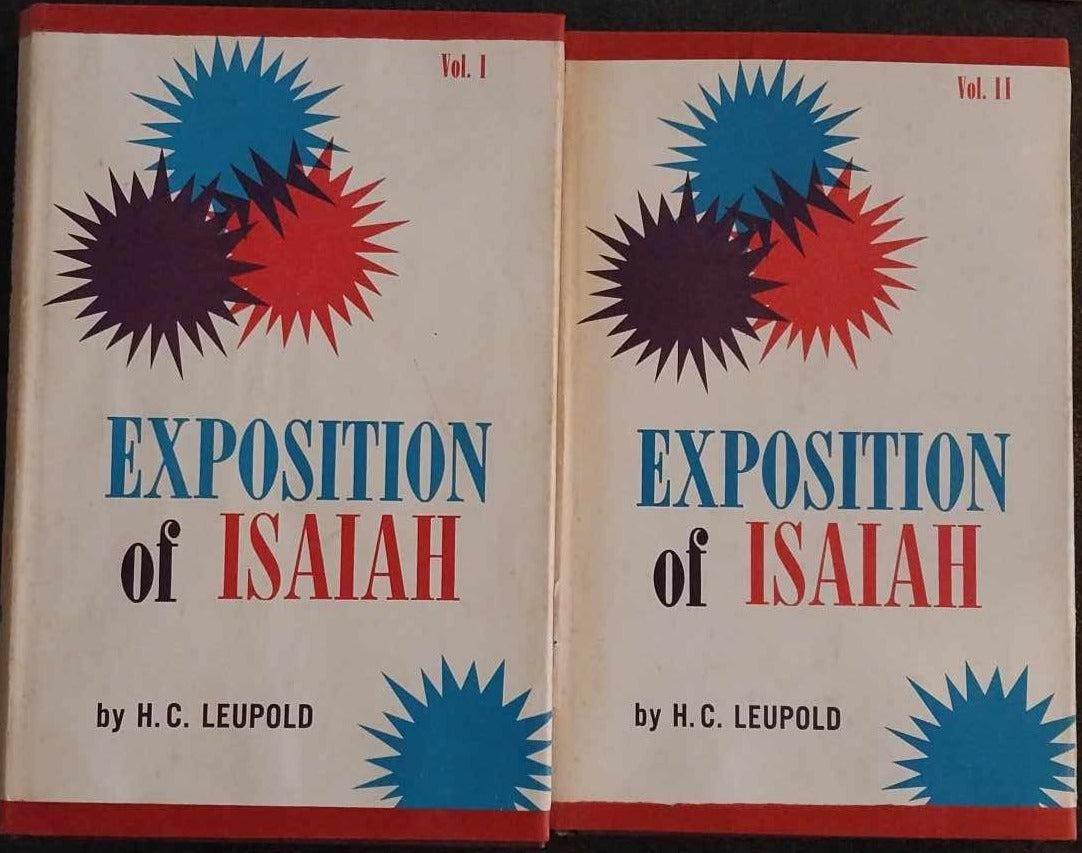 Exposition of Isaiah, 2-Volume Set by H.C. Leupold image 0