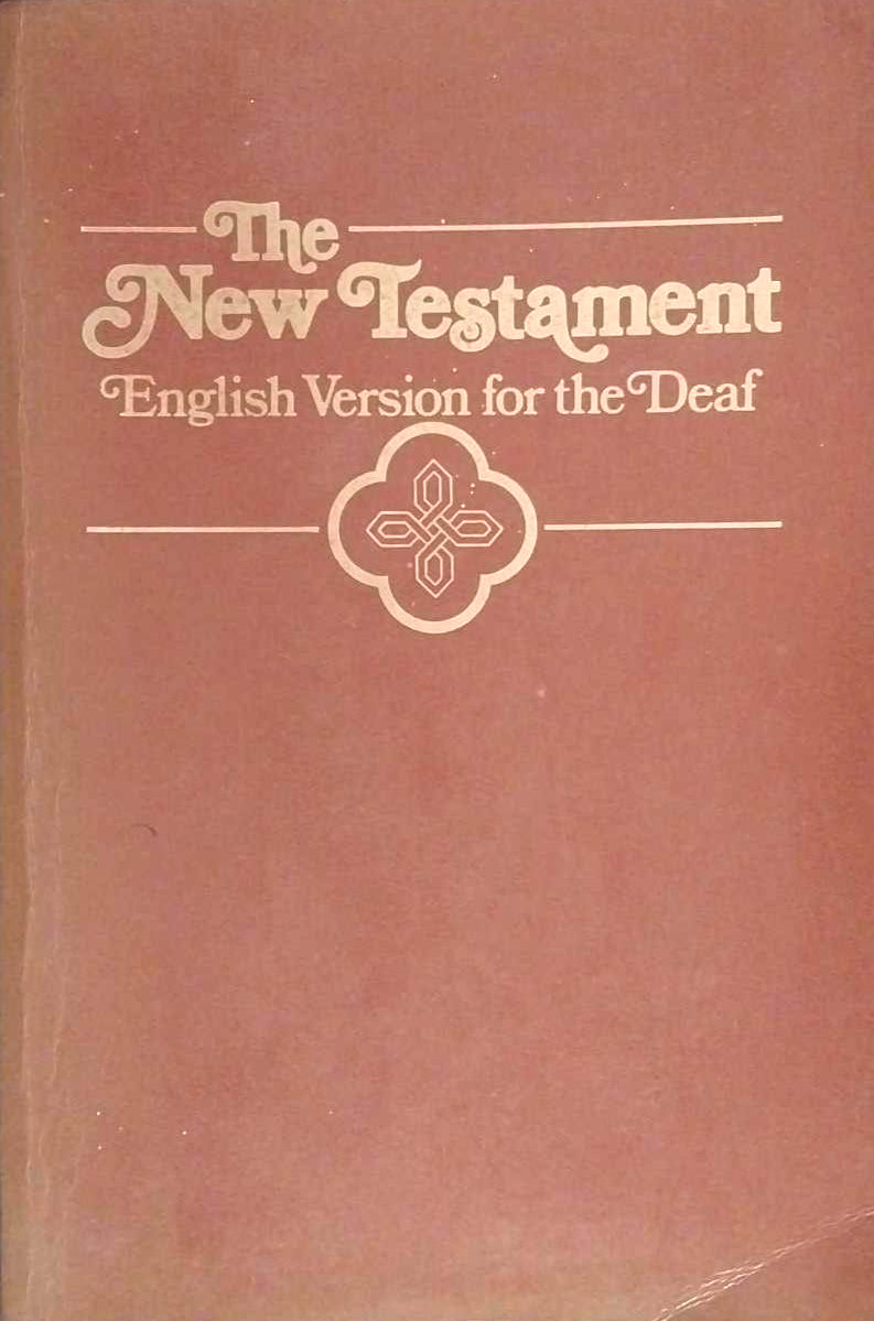 New Testament English Version For the Deaf image 0