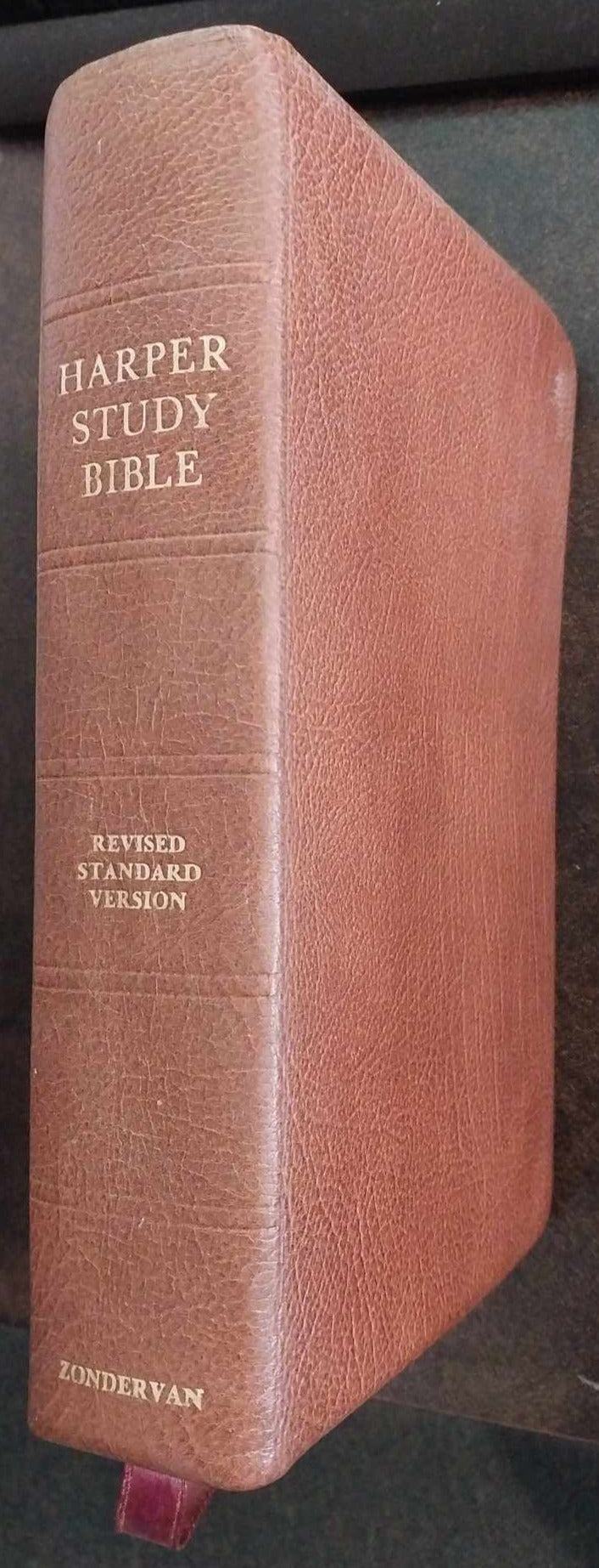 RSV Harper Study Bible, Brown Leather image 0