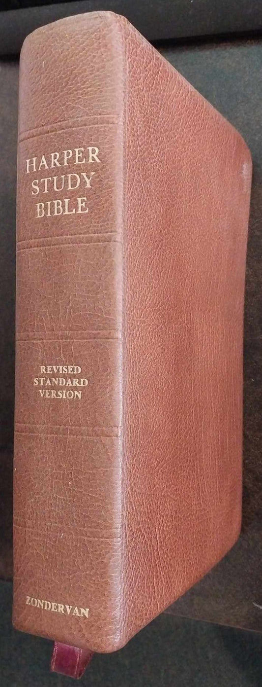 RSV Harper Study Bible, Brown Leather image 0
