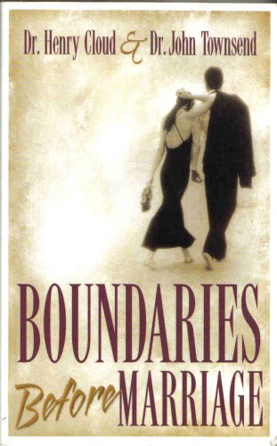 Boundaries Before Marriage by Henry Cloud and John Townsend image 0