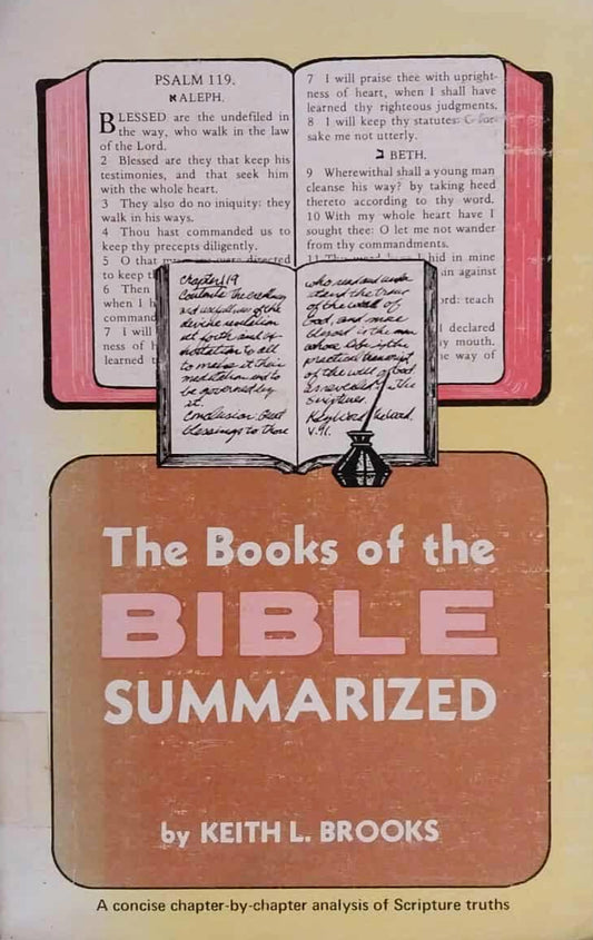 Books of the Bible Summarized by Keith L. Brooks image 0