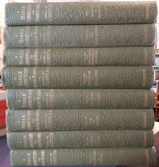 Bible Commentary for English Readers (8-Vol Set) by Charles John Ellicott, D.D. image 0