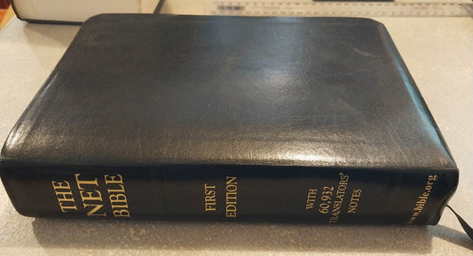 The NET Bible First Edition with 60,932 Translators' Notes image 0