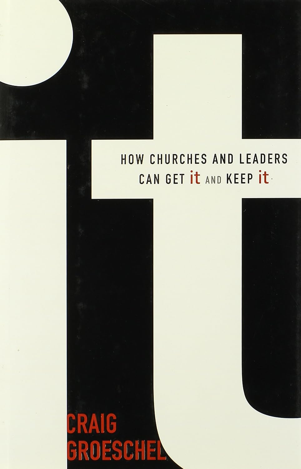 It: How Churches and Leaders Can Get It and Keep It by Craig Groeschel image 0