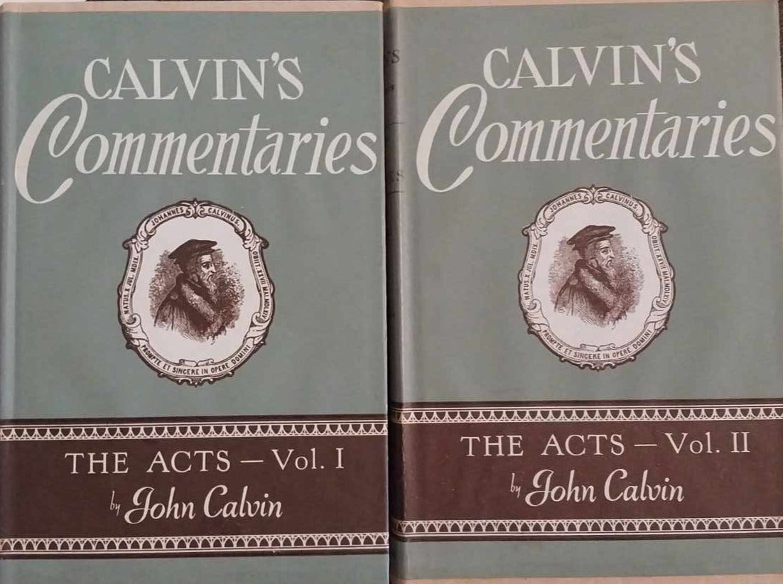 Calvin's Commentaries: The Acts, 2 Volumes image 0