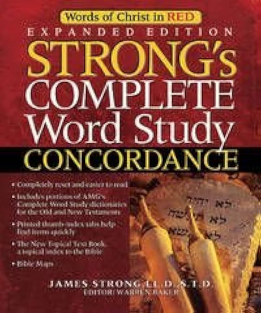 Strong's Complete Word Study Concordance by James Strong image 0