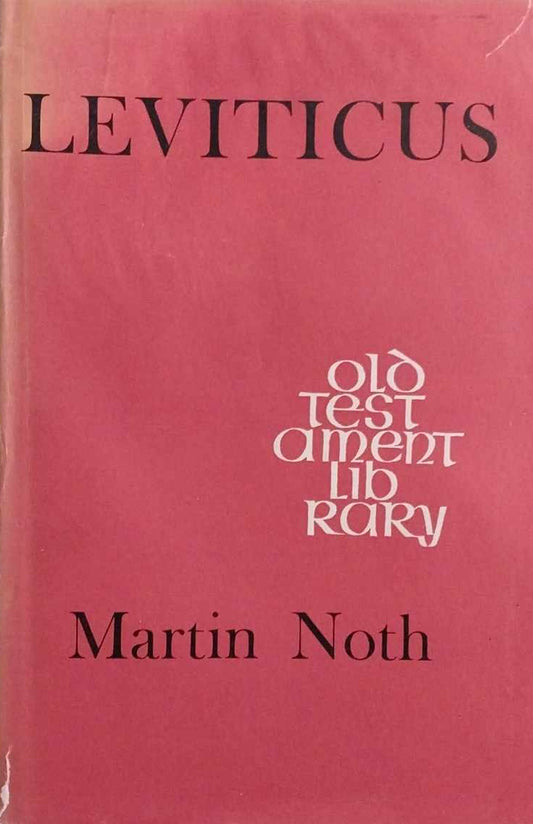 Leviticus (Old Testament Library) by Martin Noth image 0