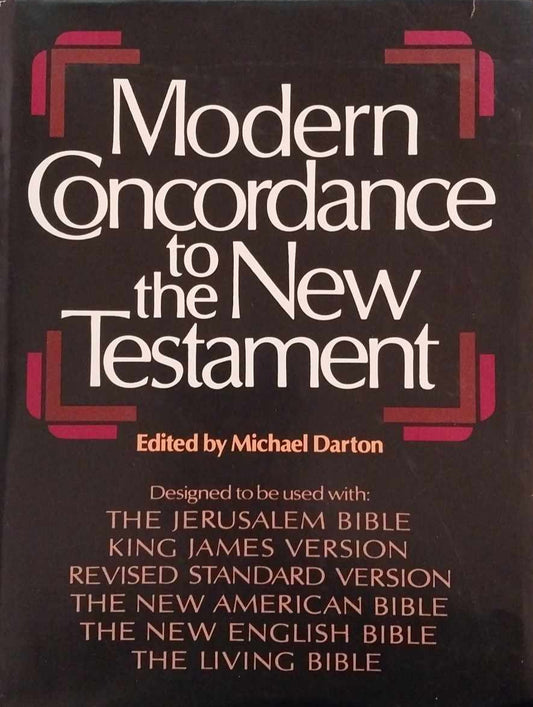 Modern Concordance to the New Testament image 0