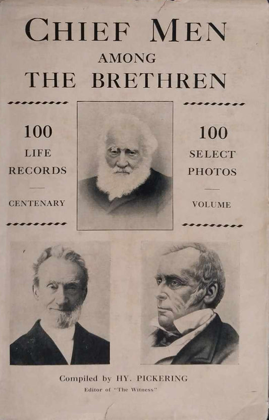 Chief Men Among the Brethren by HY. Pickering image 0