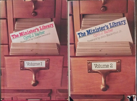 Minister's Library Volume (2 volume set) by Cyril J. Barber