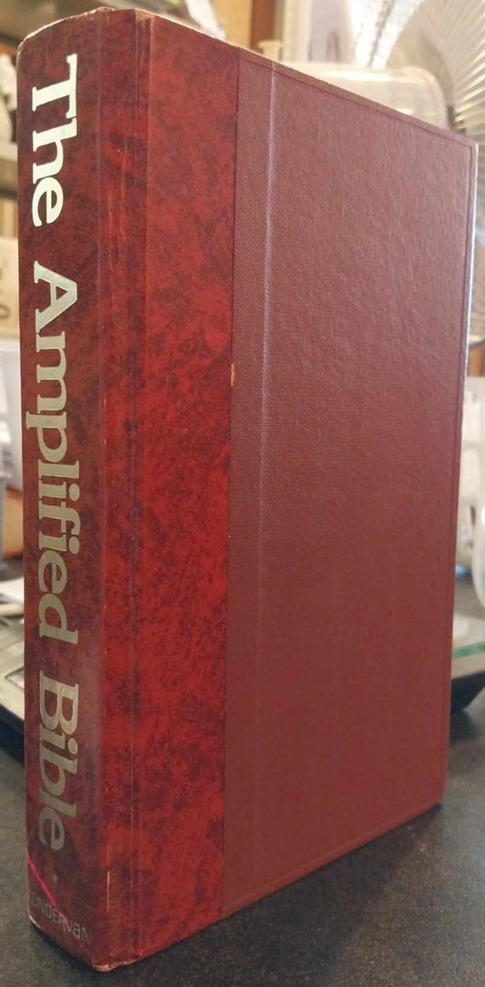 The Amplified Bible, Red Hardcover image 0
