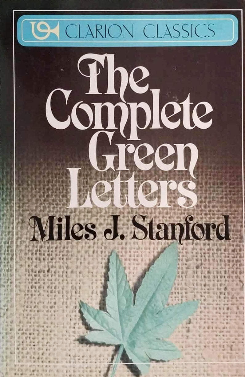 Complete Green Letters by Miles J. Stanford image 0