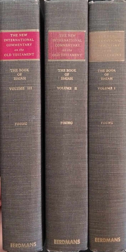 Isaiah Volume I-III Set (New International Commentary) by Edward J. Young image 0